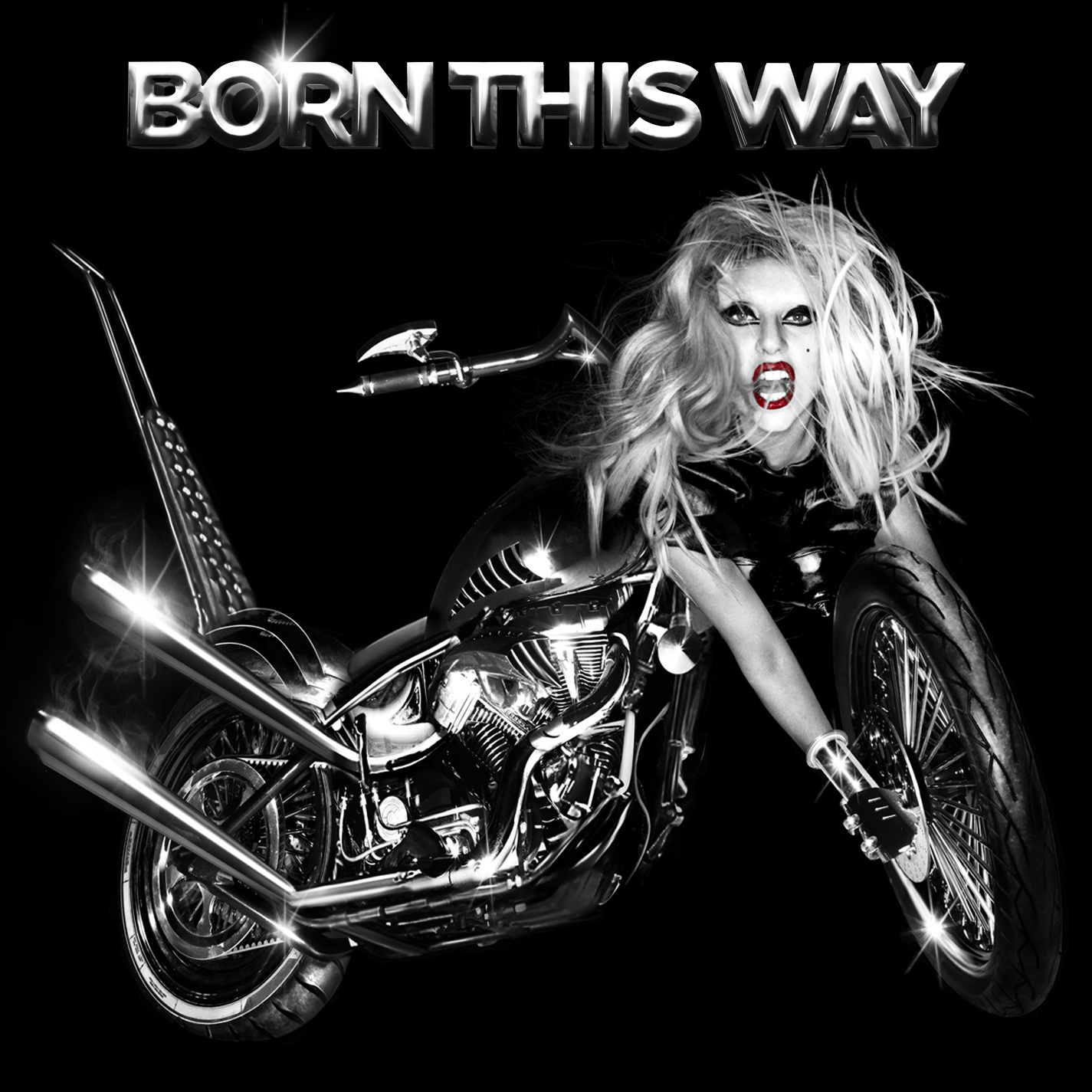 Born This Way Album Cover Font