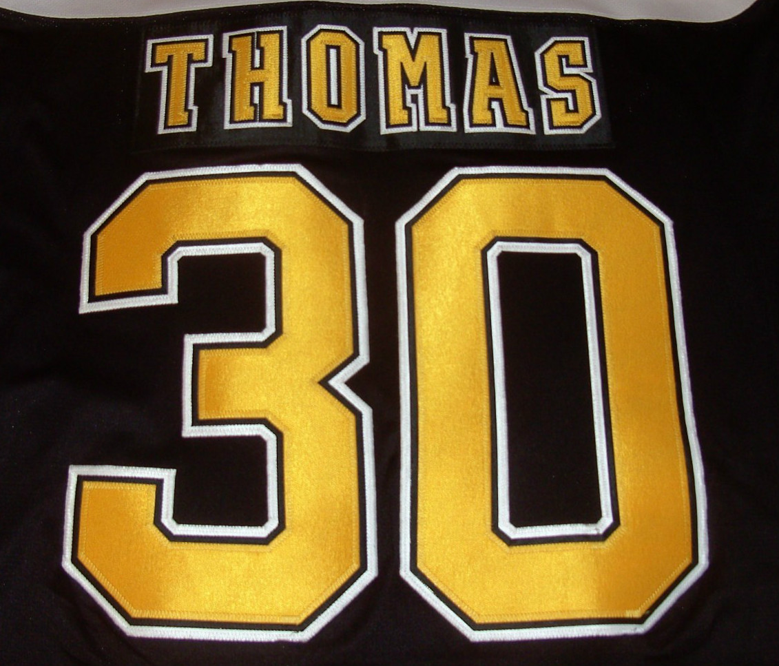 Boston Bruins Jersey - name letters 