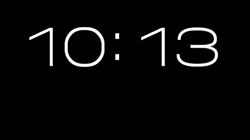 Clock font please