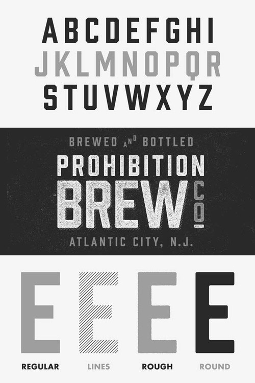 Free Alternative to "Prohibition" Font