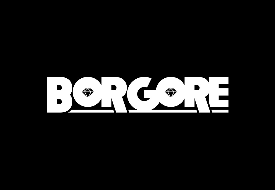 Borgore font?