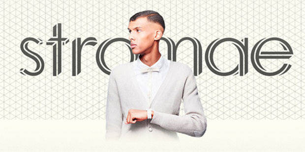 Typographie racine carre Stromae