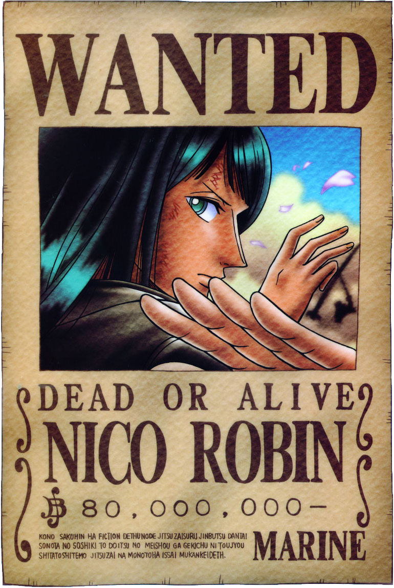 One Piece Wanted Font