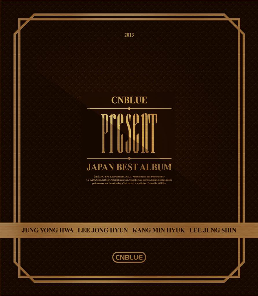 CNBLUE - Present (Japan Best Album) font