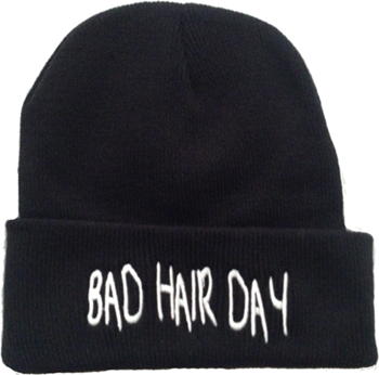 "Bad Hair Day" Beanie font?