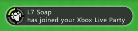 Xbox notification font?