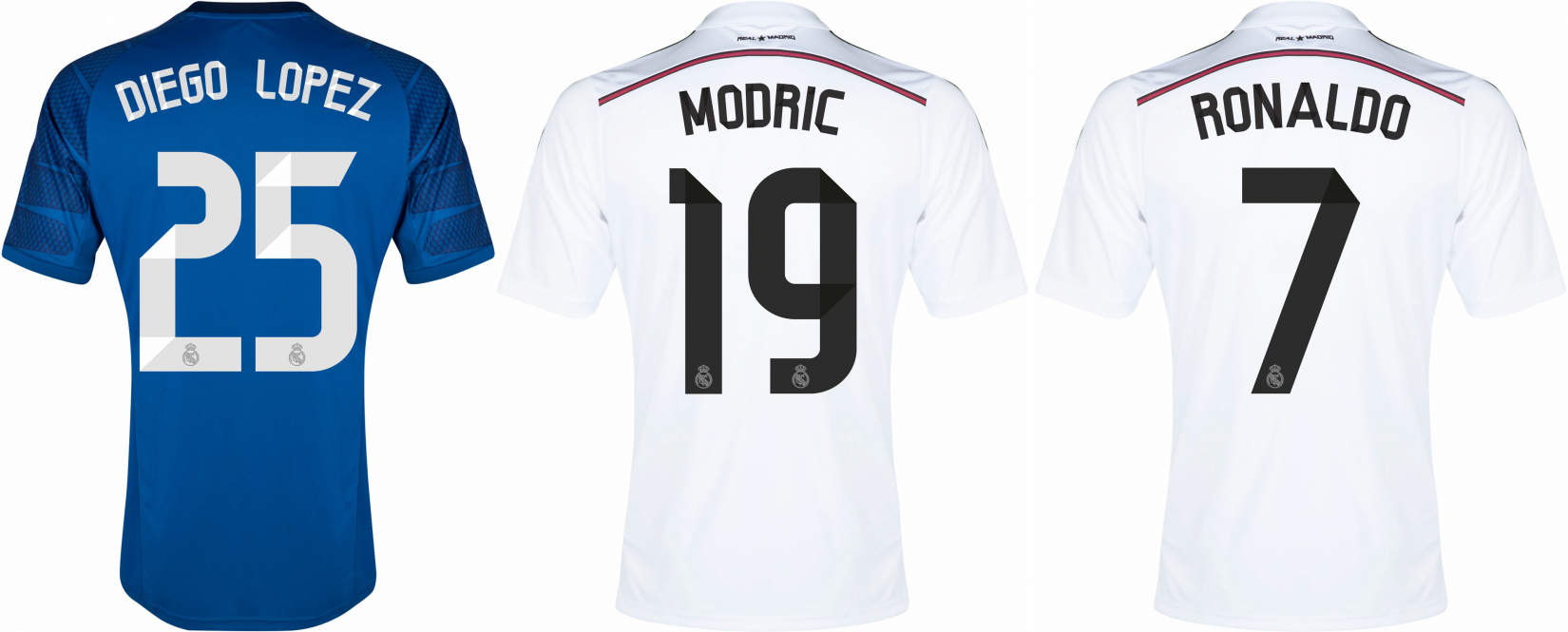 real madrid jersey font