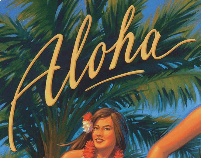 Aloha Font.