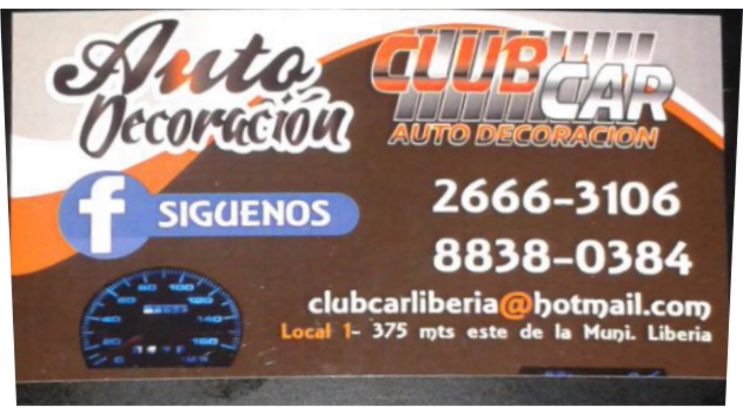 Help please! Autodecoracion and Club Car font.