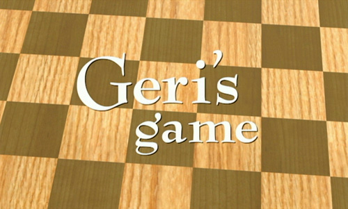 Geri's Game logo font?