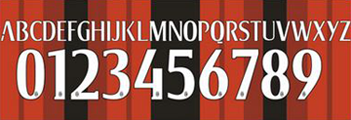 Identify The Ac Milan New Font Also Tell Me Where To Download It For Free Forum Dafont Com Font ac milan 2000 2001. dafont