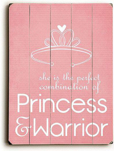 Anyone help with the font for words Princess & Warrior
