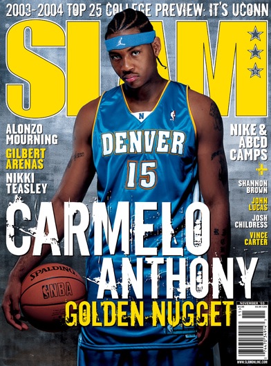 "Carmelo Anthony Golden Nugget" font? Thanks!