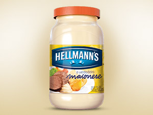 Por favor, me ajudem a descobrir a fonte da palavra "maionese", na nova embalagem da Helmann's.