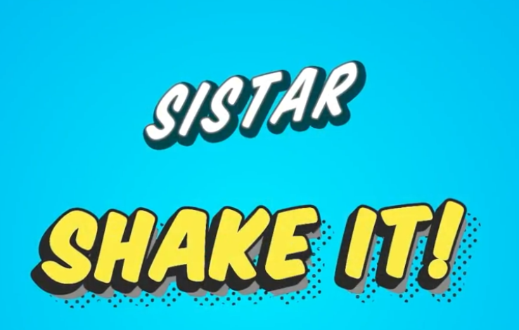 Sistar - Shake it Font Name?