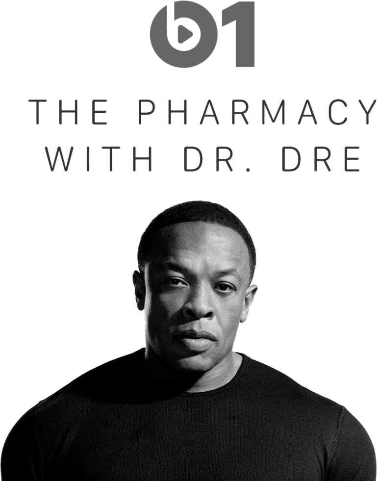 The Pharmacy with Dr.Dre Font.