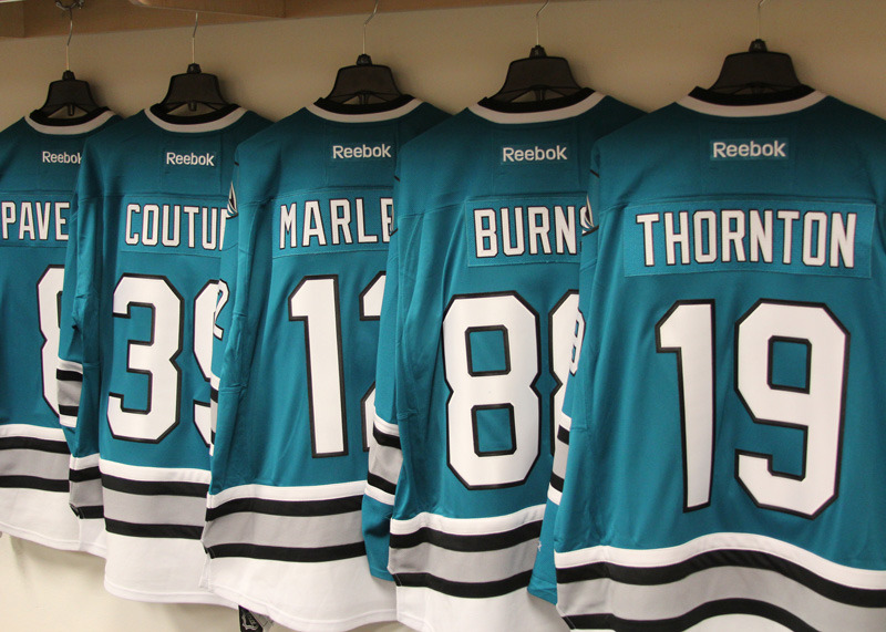 san jose sharks jersey numbers