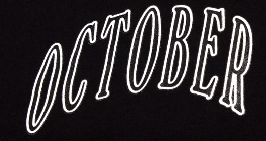 OCTOBER font