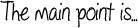 The name of this font, please?