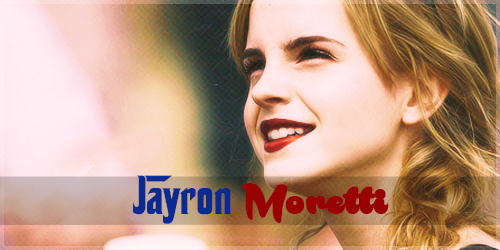 What is the font ? "Jayron Moretti"