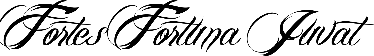 Fortes Fortuna Juvat font - forum