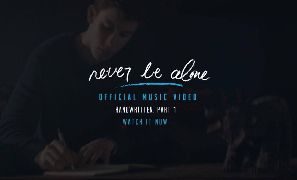 Never be alone  Never be alone, Shawn mendes, Citações de músicas