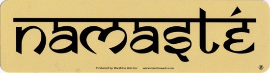Namaste Font. Please -