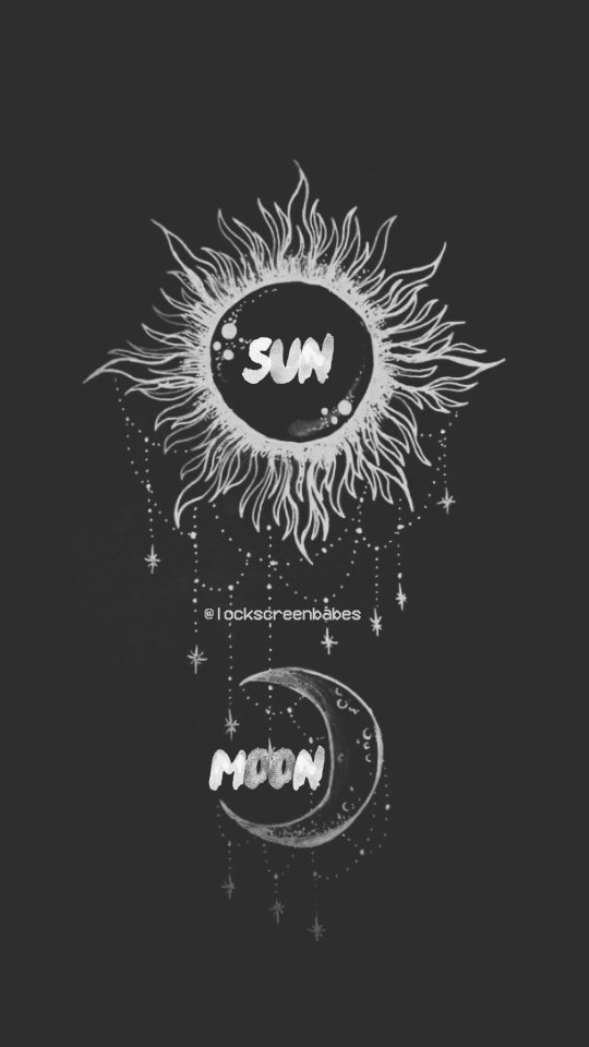 Font? (Moon & Sun)