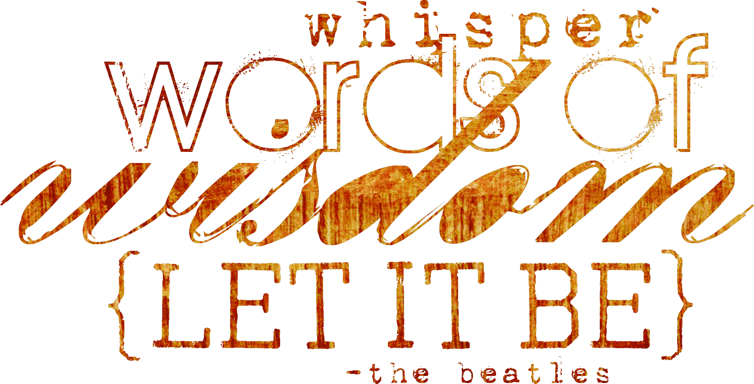 searching for 2 fonts used in  "words of" and "wisdom" in this digital word art