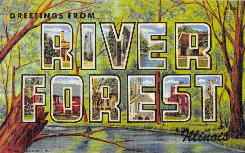 Font for " River Forest"?