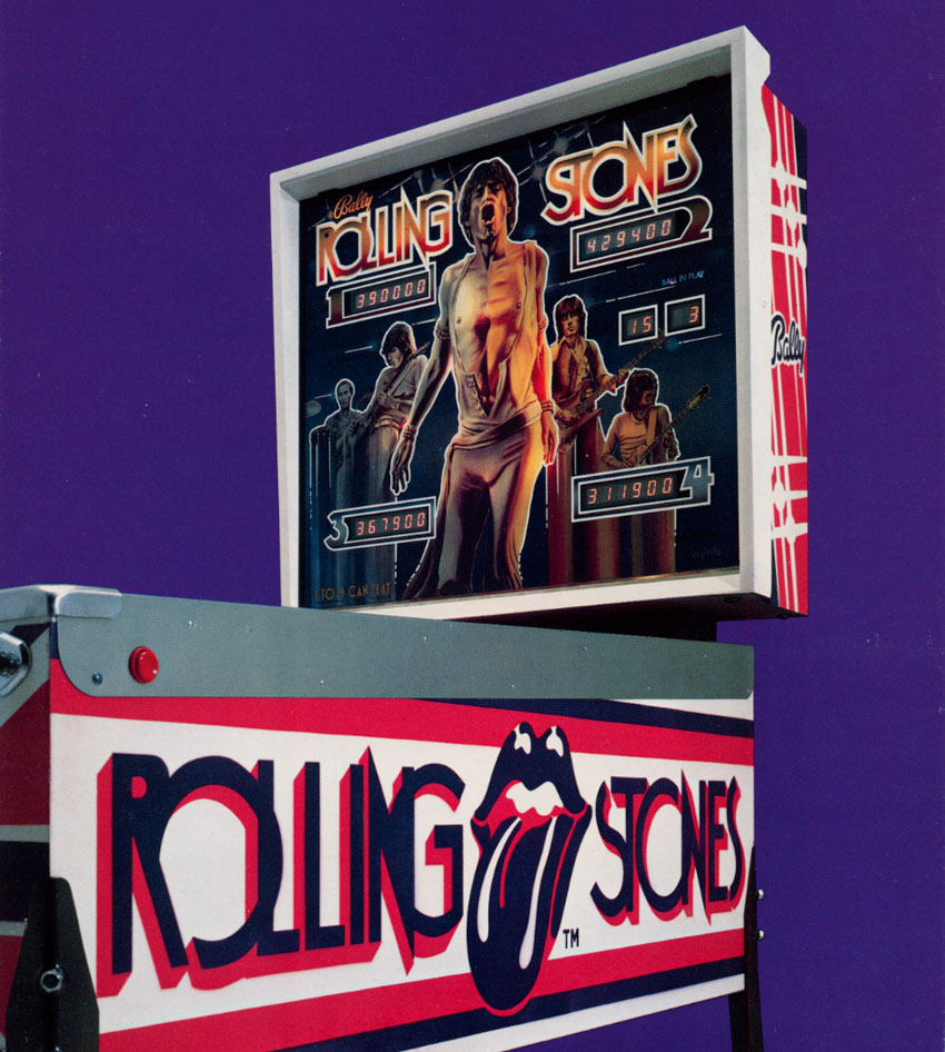 Rolling Stones Pinball / ArtDeco Font