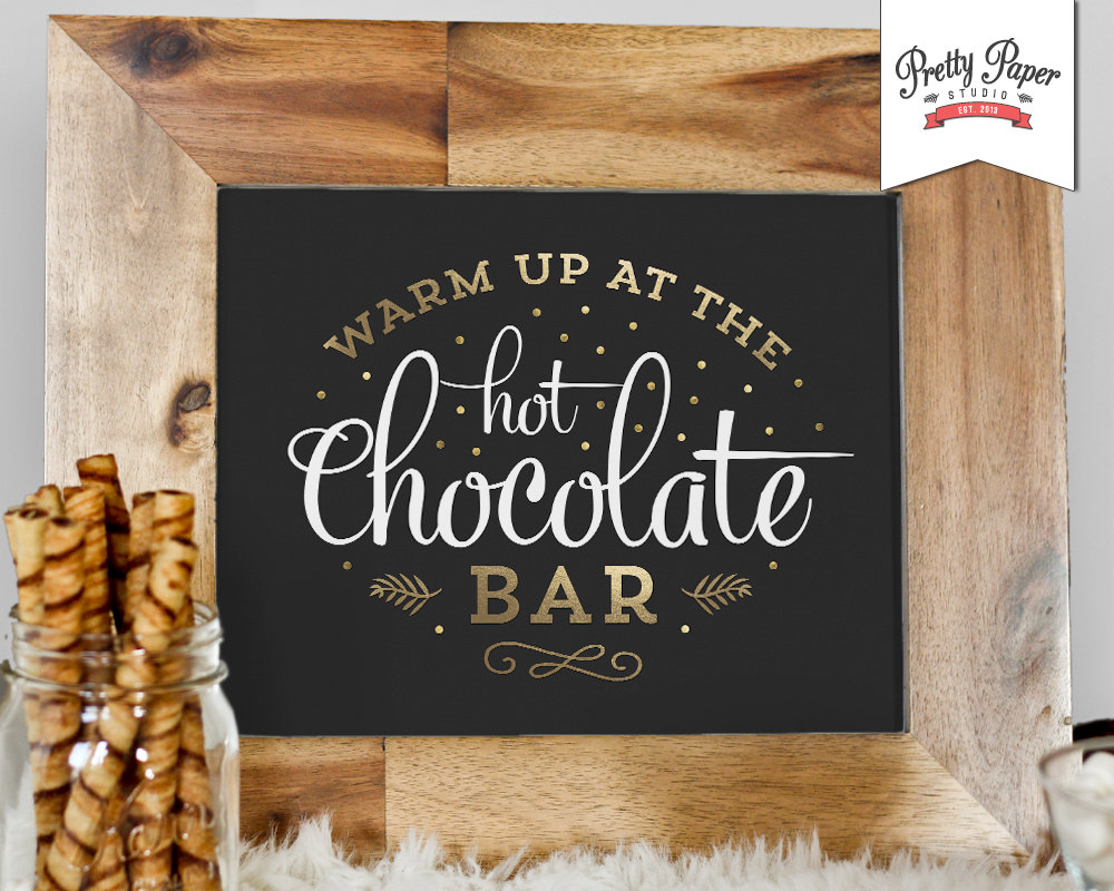 "Hot Chocolate" font.