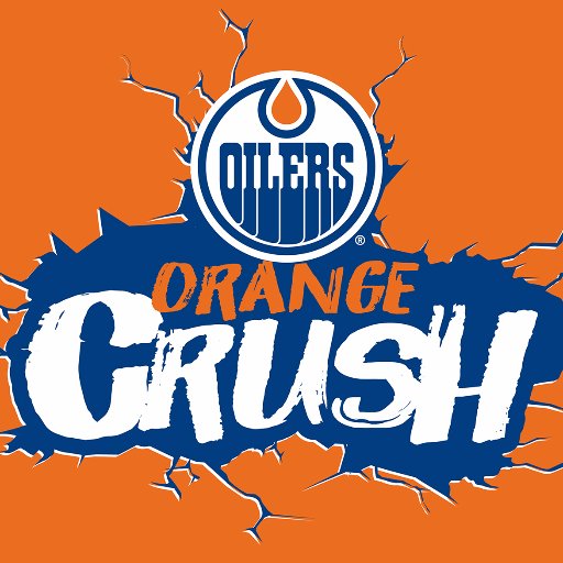 Oilers ORANGE CRUSH Font.