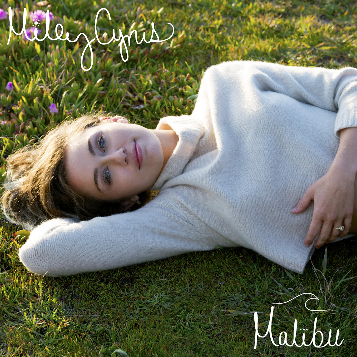 Resultado de imagem para miley cyrus malibu single cover