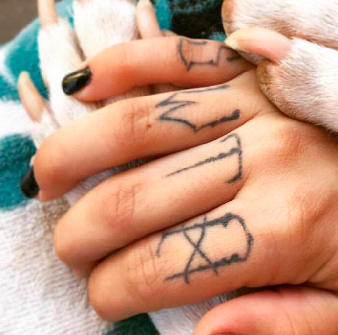 Persons hand with black tattoo photo  Free Equal rights Image on Unsplash
