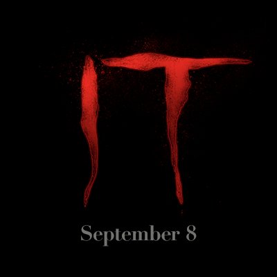 Font from new IT Stephen king movie