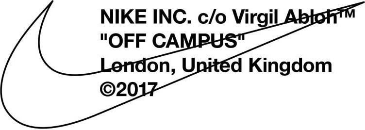 nike off white logo png