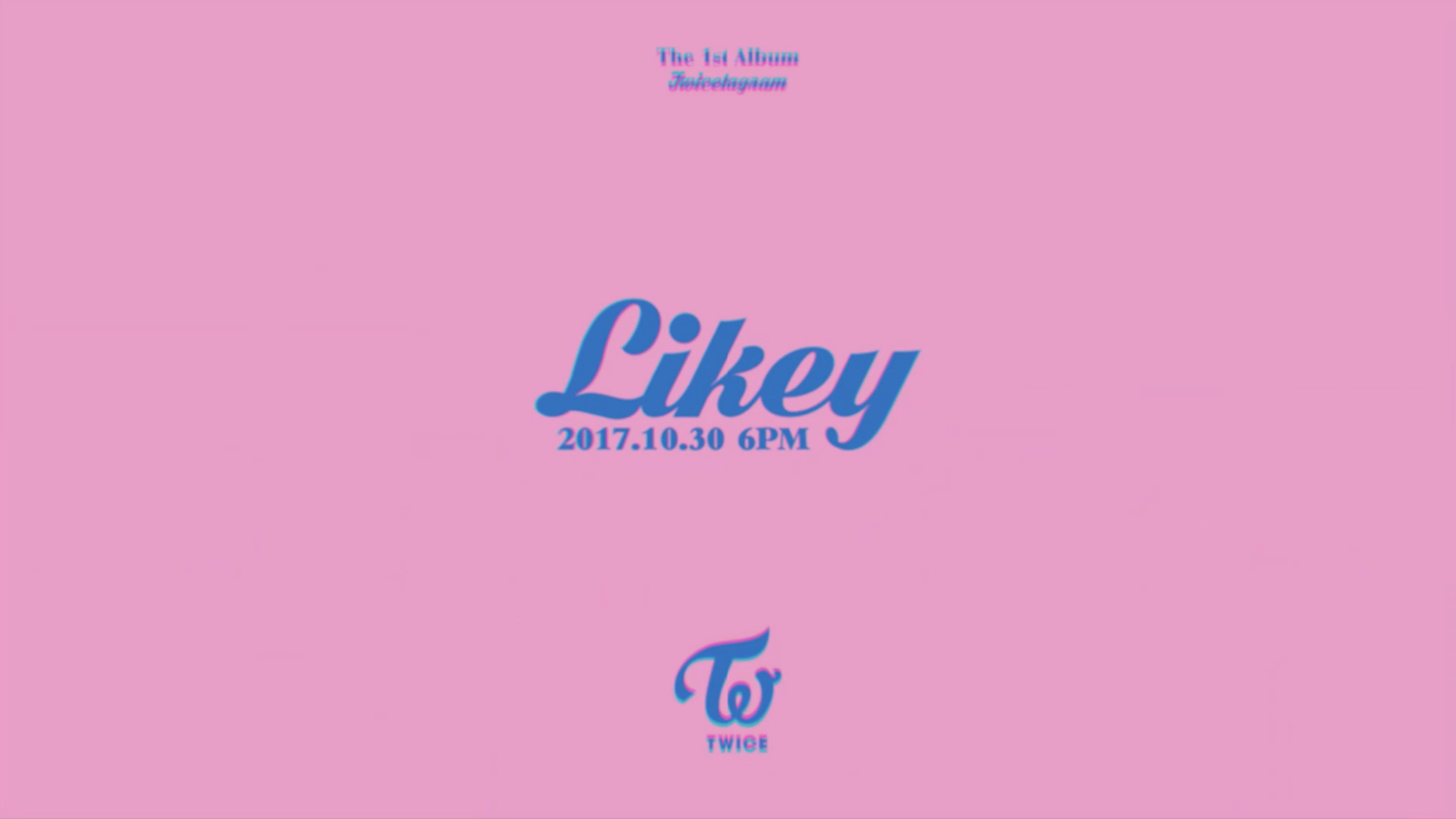 TWICE LIKEY LOGO  Kpop logos, ? logo, Logo twice