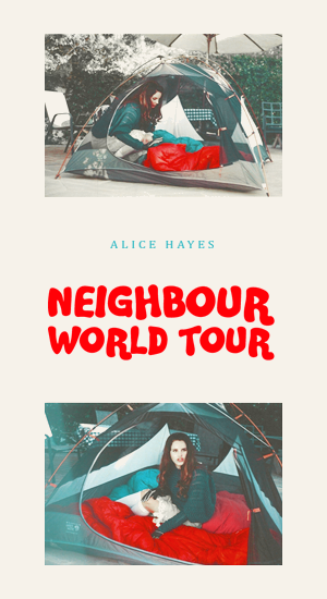 Neighbour World Tour Font