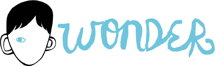 Font from the book Wonder