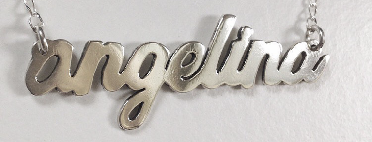 Cursive jewelery font?