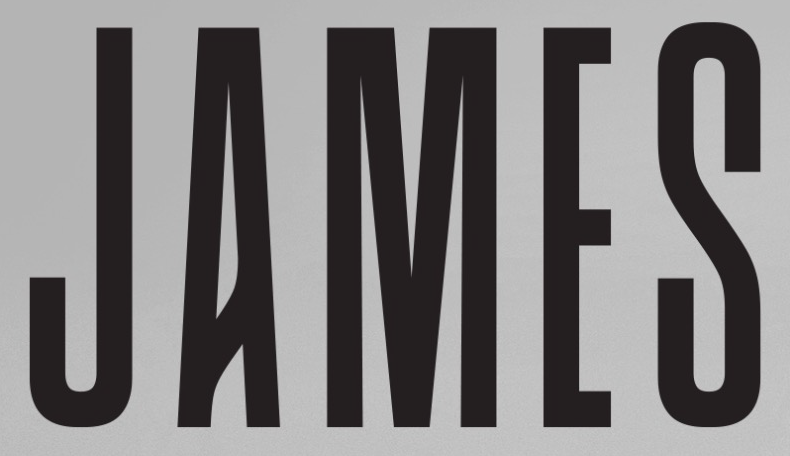 James TW font