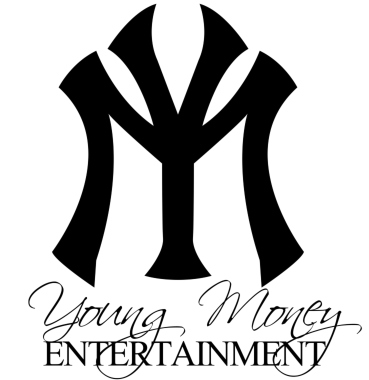 what is the font called for the "Young Money" logo and name ?