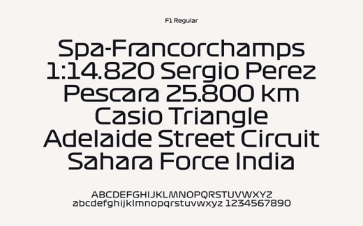 Font F1 2018 Forum Dafont Com