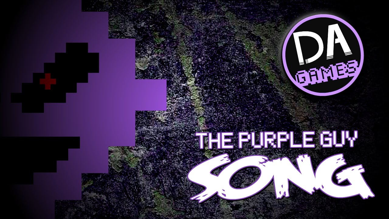 DAGames Purple Guy Song Fonts?