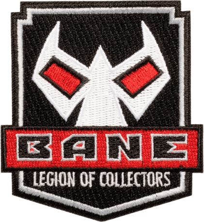 Bane legion of Collectors logo Fonts?