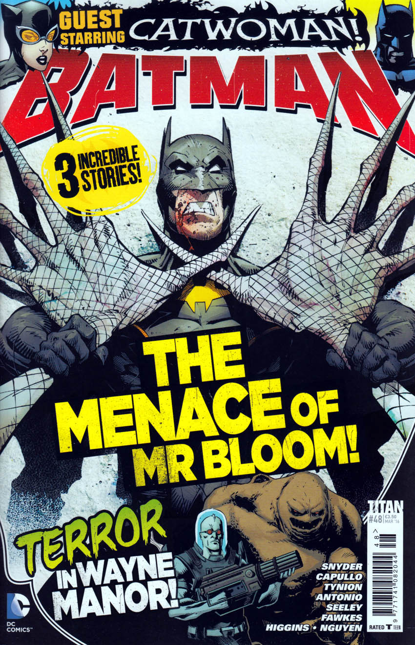 Batman Mr. Bloom Comic Cover All Fonts? - forum 