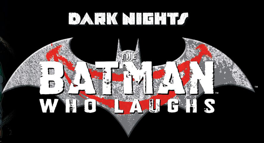 Dark Knights The Batman Who Laughs Logo Fonts?