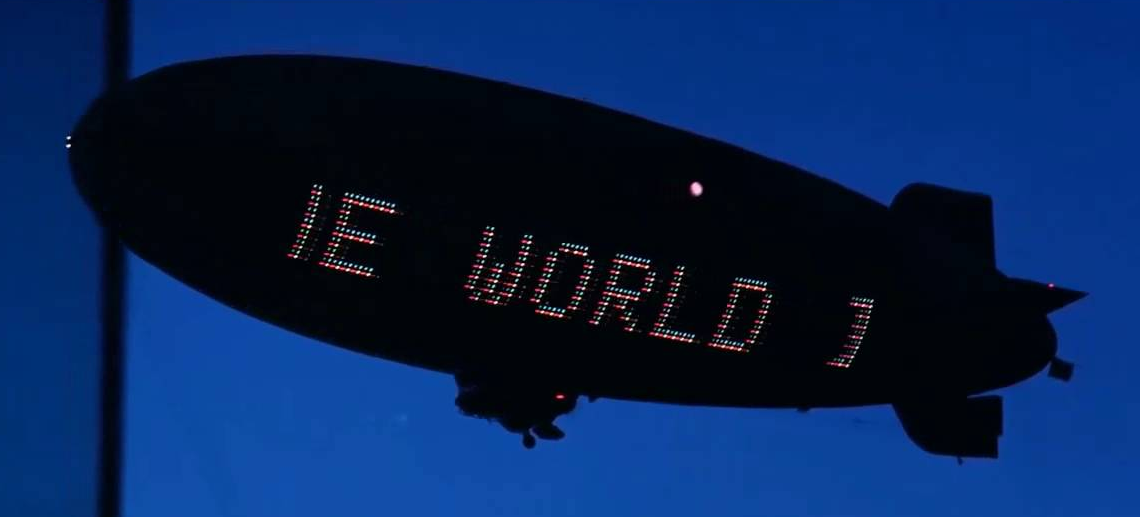 scarface the world is yours blimp