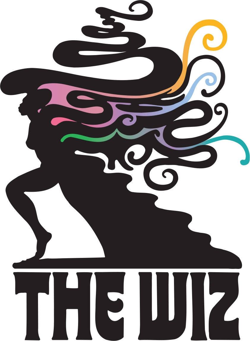 What is the font for the original Broadway cast logo of The Wiz?